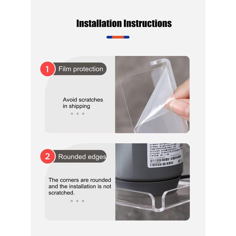 Wall Shelf for Smart Camera Without Drilling