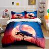 Moonlight Tree Art Prints Set Soft Comfortable Duvet Cover Bedding Set Included 1*Duvet Cover & 2*Pillowcases, Gift