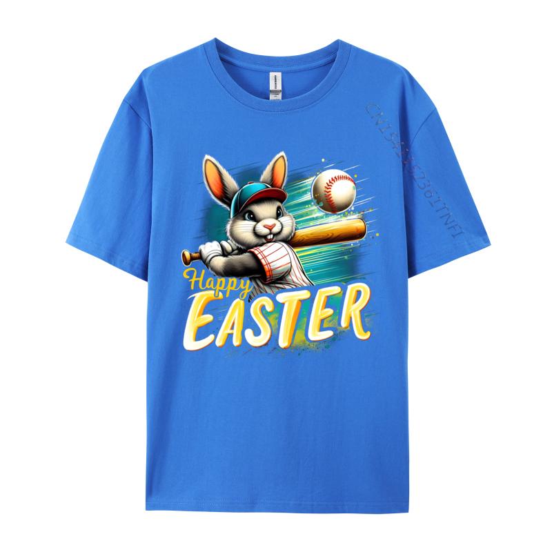 Unisex Tshirts Funny Bunny Baseball Unisex Special Leisure Tops Tees Cotton Fabric T Shirt Printed On Normal T Shirt