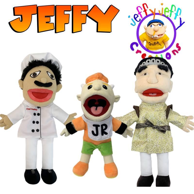 Jeffy Junior Chef Zhu Cartoon Plush Toy For Parent-child Interaction