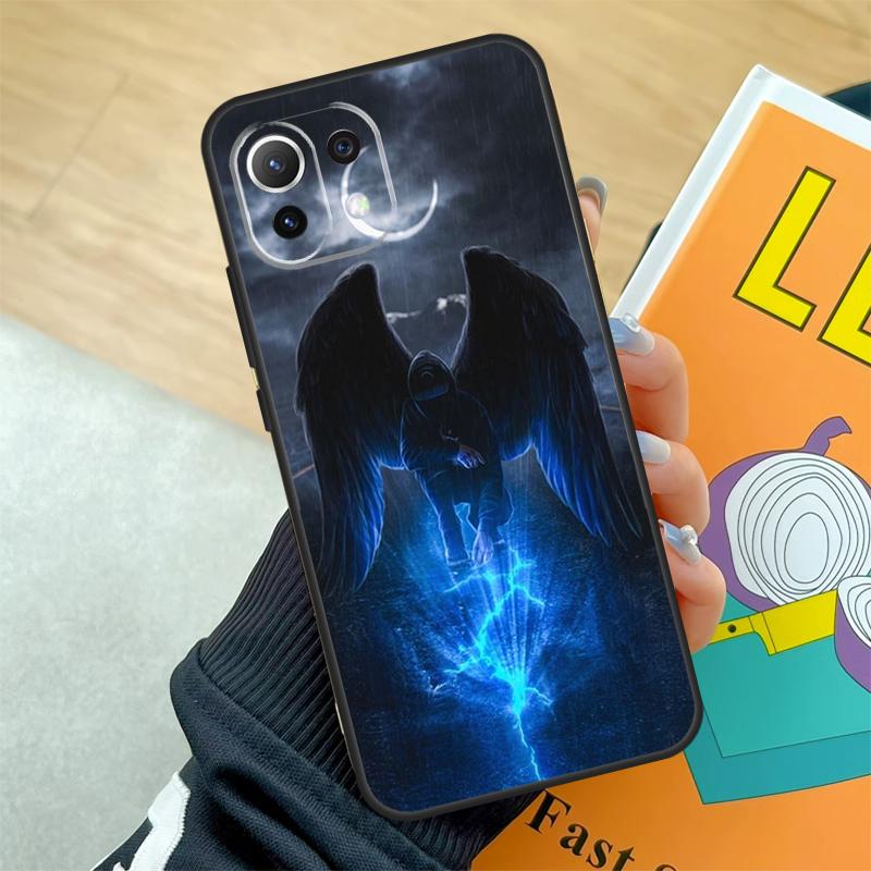 Flügel Engel Teufel Hülle Für Xiaomi 15 Ultra 13 14 11T 12T 13T 14T Pro POCO X7 Pro X3 X5 X6 F5 F6 F7 Pro Hülle