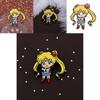 Anime Japanese Enchanting Princess Night Dress Brooch Cute Cartoon Badge Metal