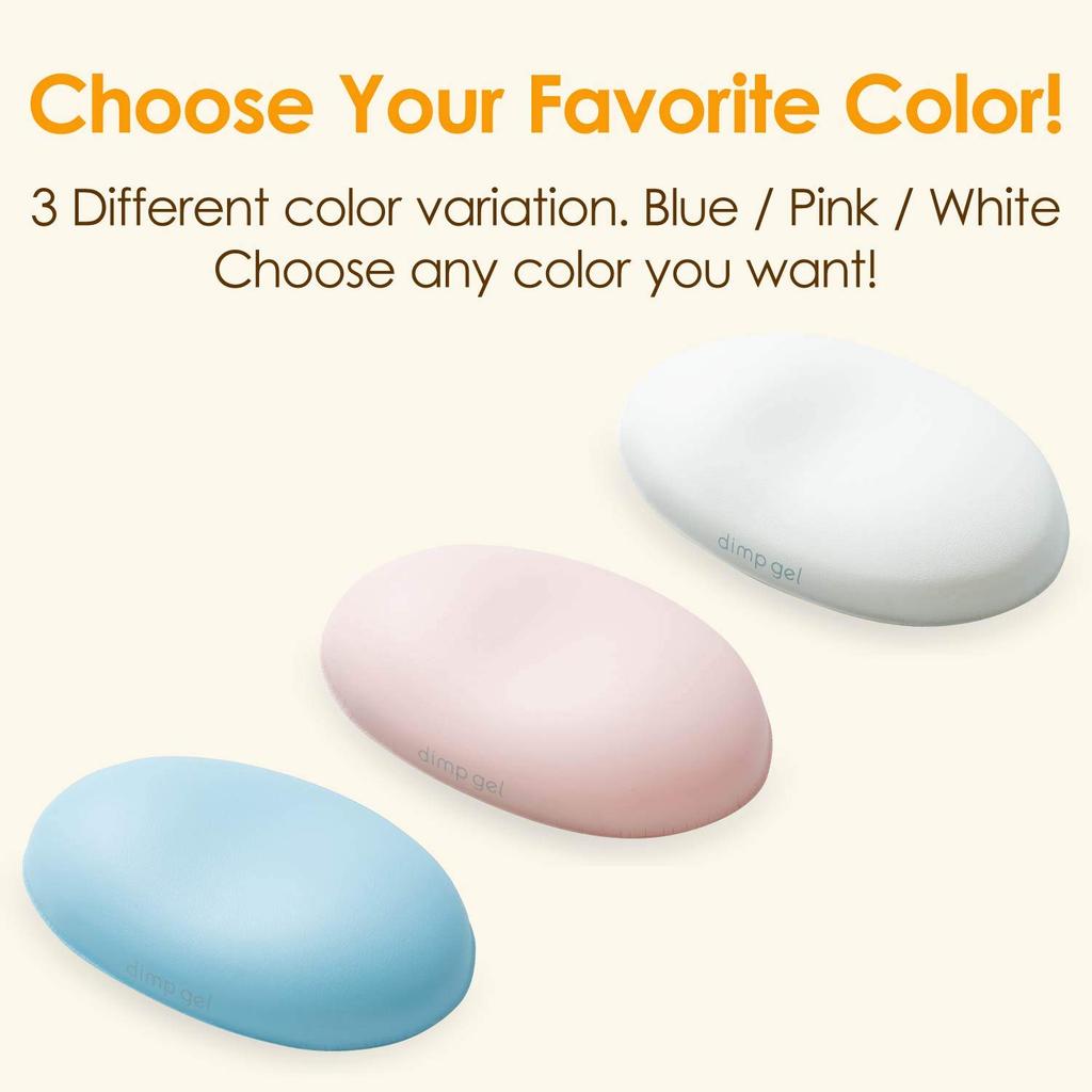 Elecom Wrist Rest Dip Gel Gel White MOH-DG01WH