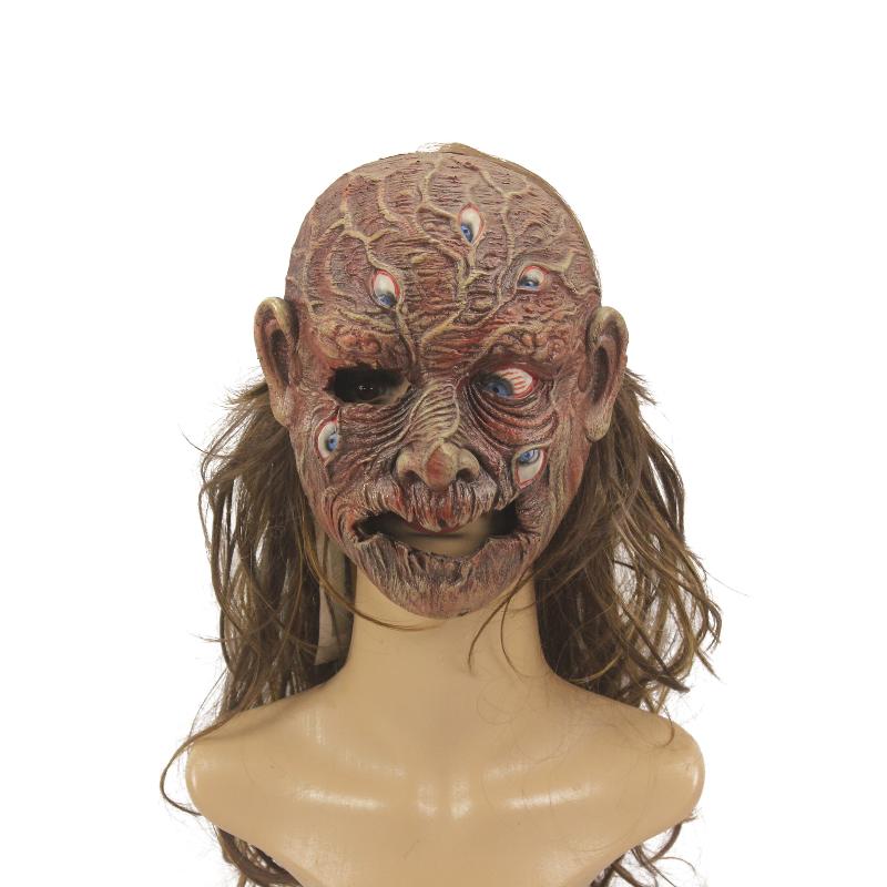 Mască Goblin Elf Măști Orc Rău Măști Craniu Demon Înfricoșător Monstru Gnom Latex Cască Goblinoid Halloween Carnaval Petrecere Costum Recuzită