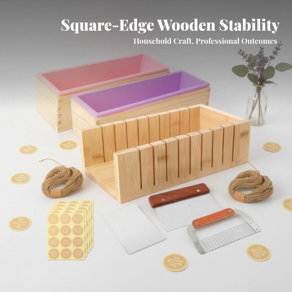 Soap Making Kit Rectangular with Silicone Mold Food Grade