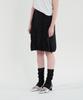 Yusentig Ruffle Point String Midi Skirt Black Aw5Ms40010