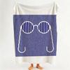 Illustrator G Giacomo Bagnara Throw Flannel Throw Blanket Suitable for Sofa Living Room Bedroom