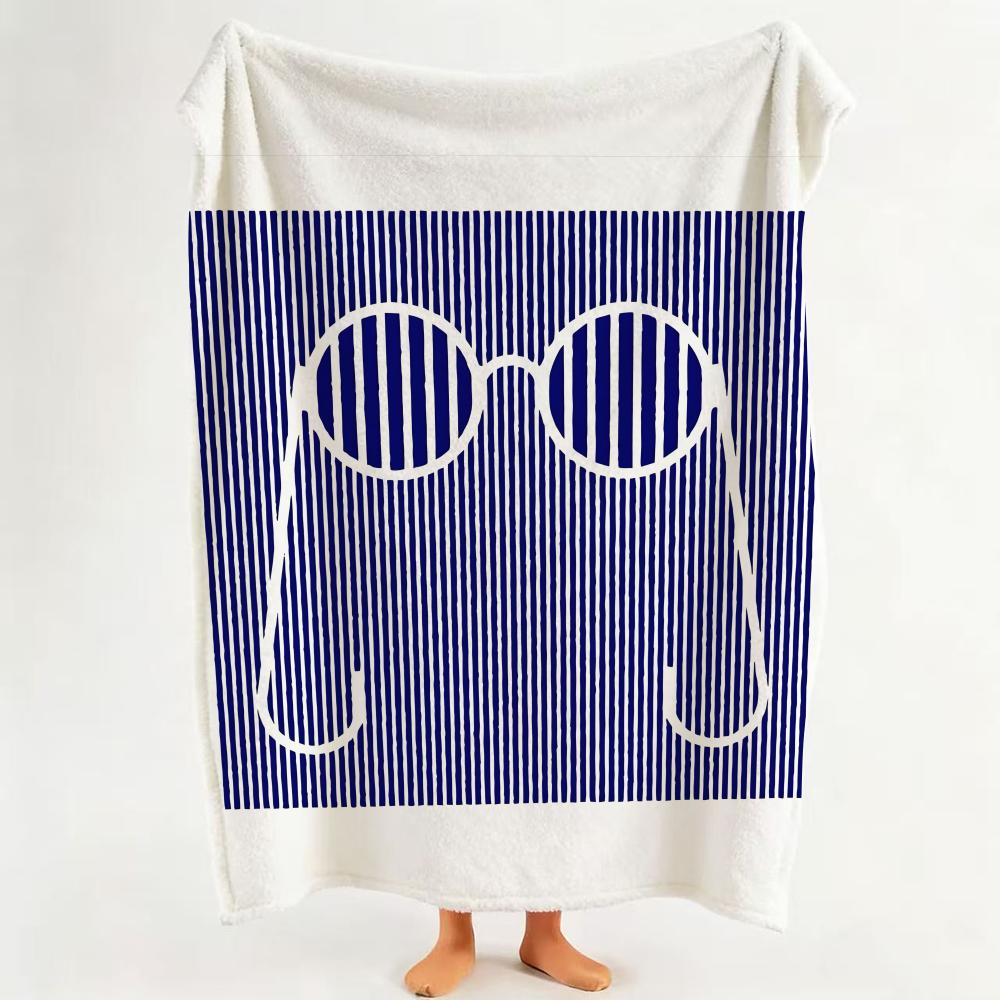 Illustrator G Giacomo Bagnara Throw Flannel Throw Blanket Suitable for Sofa Living Room Bedroom