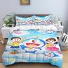 3D Kreslený Doraemon Digitálně Tištěné Povlečení, Povlak na Peřinu, Povlak na Polštář, Ložní Prádlo, Sváteční Dárek