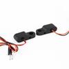 Clignotants moto LED Lumitecs TX13 2 pièces teinté noir