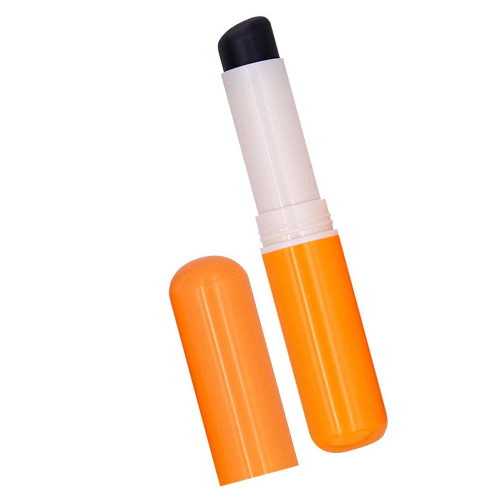 

Силиконовая кисточка для губ с крышкой, аппликатор для помады, кисть для макияжа, кисточка для ногтей, телескопическая кисточка для макияжа губ оранжевый
