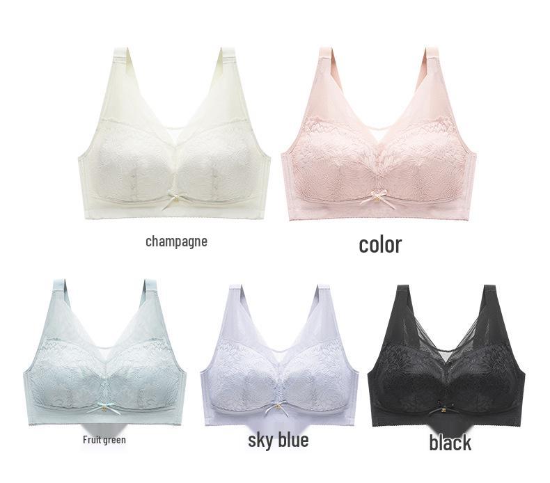 Summer Style Seamless Wireless Plus Size Bra: Anti-Exposure & Anti-Sagging Design