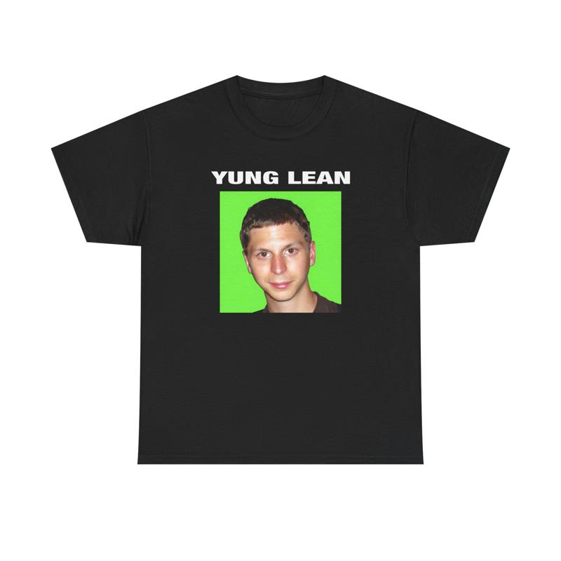 Yung Lean Michael Cera Meme T-shirt XXL