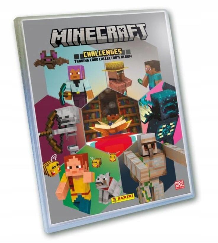 Minecraft Challenges Panini Starter Set Album 2 Card Packs