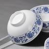 ZISIZ Vintage Thickened Imitation Porcelain Bowl