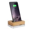 for Samdi Desktop Mobile Phone Charging Base for iphone6S 6Plus iphone7 7Plus iphone8 X Silver