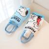 Print Canvas Cartoon Hanging Bag With Multifunction Storage For Use Daily