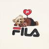 FILA Original Colorful Bear Pullover Comfortable Casual Sweatshirt Unisex sweatshirt F51U639208FIV