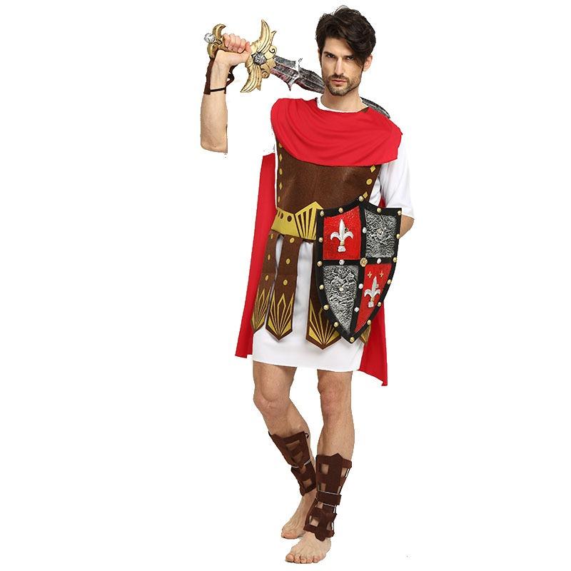Adult Male Medieval Spartan Warrior Soldier Prince Clothing Ancient MP Muse Princess Dress Up