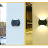 Automatic Light Sensor 8LED Solar Porch Lamp