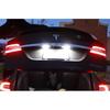 18-SMD Full LED License Plate Light Kit For 2016-up Tesla Model X, 17-up Model S