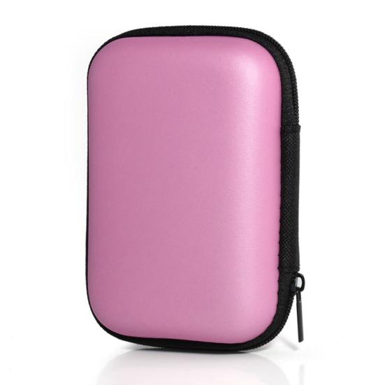 Tragbare Mini-Aufbewahrungstasche mit Reißverschluss, Tragetasche, Box für Kopfhörer