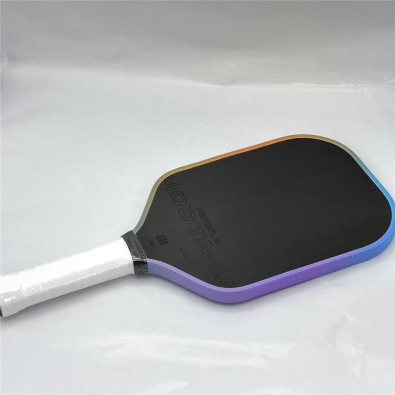 MODTA-15 Pickleball Paddle MOD Rush Rainbow Border T700 Carbon Fiber EVA Core Outdoor Sports Professional Racket