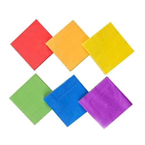 

FRCOLOR 120 count colorful napkins, green paper towels, paper napkins, tissue paper, paper towels, colored tissue paper