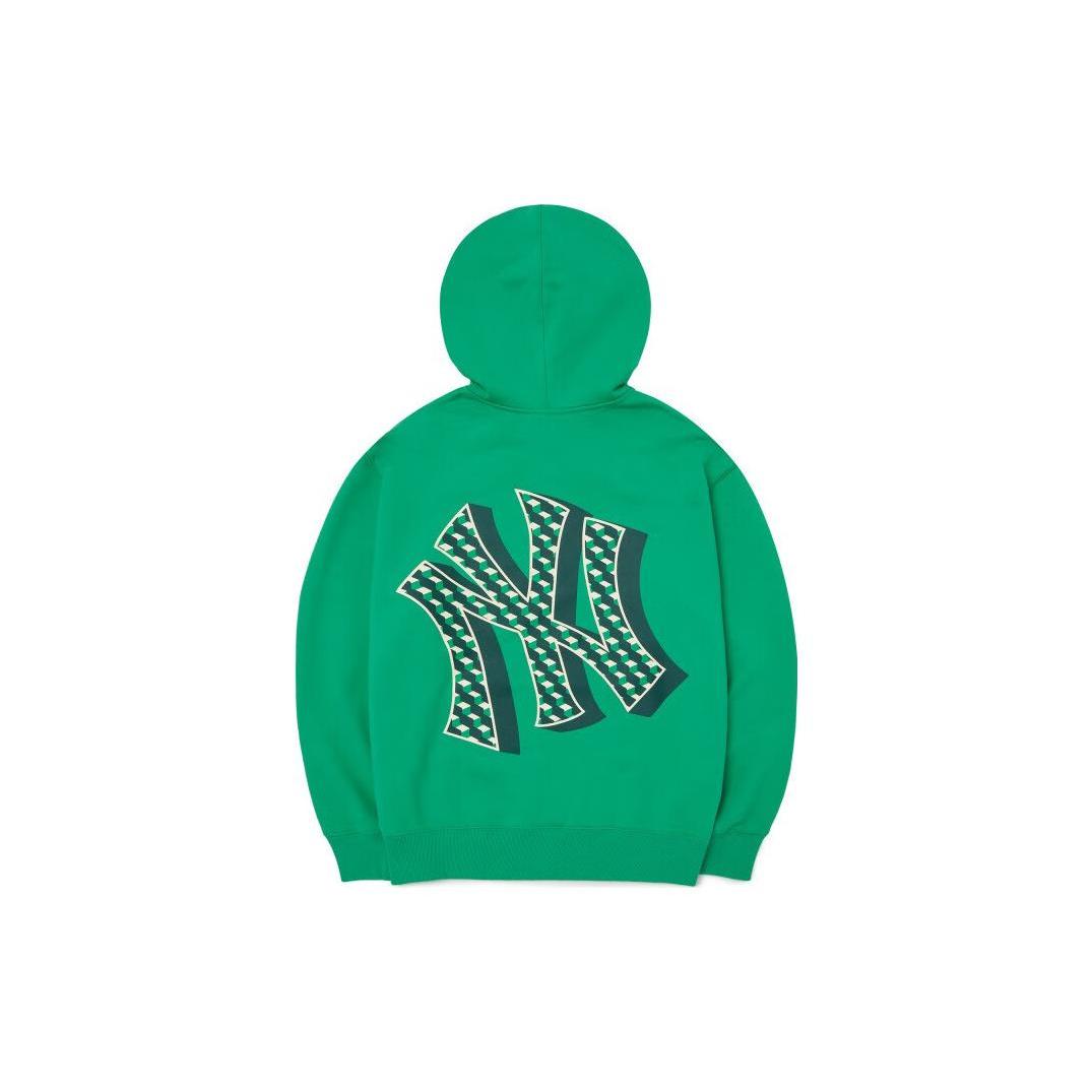 MLB New York Yankees Sweatshirts Unisex Green Hooded Moderate Regular 3AHDM0424-50GNS M