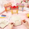 Flower DIY Photo Frame Unfinished Poster Frame Creative Craft Mother's Day Frame  Party Decoration