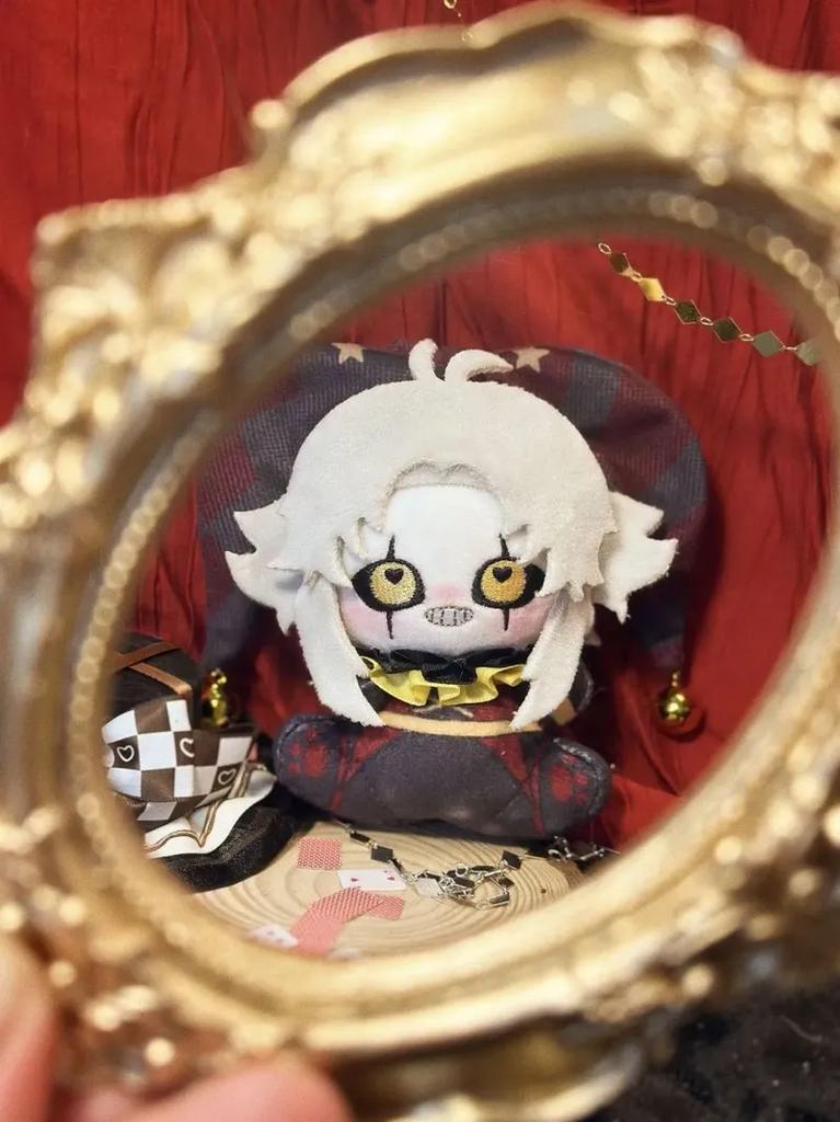New 10cm Pierrot The Freak Circus Freaks Plush Doll Cute Anime Peripherals Toy Birthday Christmas Gift