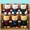 Cartoon Dr Bear Animal Stuffed Plush Toy Doll Children Birthday Gift Graduation