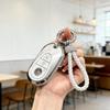 [ Diamanti laterali di alta gamma ] Portachiavi rosa per Mercedes Benz Regali di Natale per Mercedes Benz Classe W223 W206 S350L S400L S