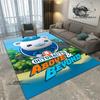 3D The-Octonauts cartoon printed carpet Living room bedroom non-slip carpets Yoga mat Outdoor carpet kawaii rug birthday gift