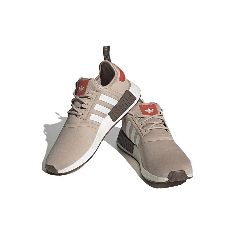 Adidas NMD_R1 Průsvitně růžová Solární červená Unisex Tenisky Obuv-Bílá ID4348