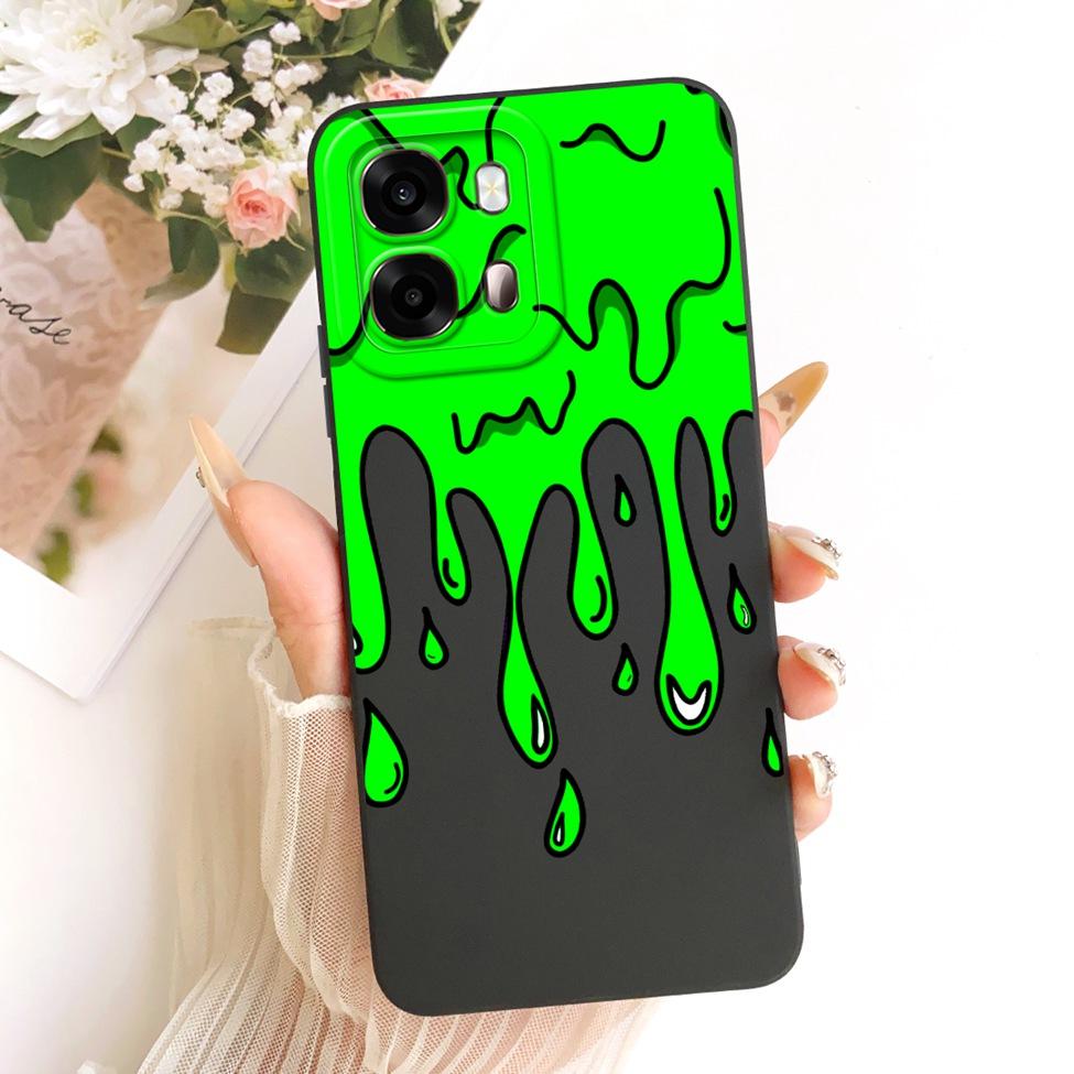 For Oppo A6s 4G CPH2815 Casing For Oppo A6s 5G CPH2789 Case Cover Luxury Fashion Cute Cartoon Funny Painted Silicone Phone Case