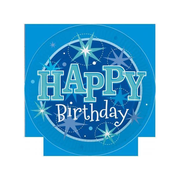 Pioneer Europe Sparkle Gratulerer med engangsdagene (Pakke med 8)