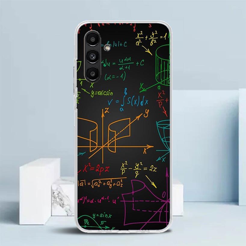 Physics Chemical Mathematics Phone Case For Samsung Galaxy A17 A37 A57 A16 A15 A14 A13 A56 A55 A54 A53 A36 A35 A34 A33 A26 A25 A