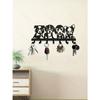 Black Metal Kitchen Towel Hook, Cute Puppy Shaped Wall Decor, Creative Gift for Dog Lovers