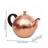 300 Ml Pure Copper Tea Kettle Handmade