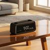 Digitaler Wecker Bluetooth-Lautsprecher Radio Temperatur Datum Wochentag Anzeige TF-Karte Outdoor Camping Heimdekor Wiederaufladbar