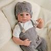 Silicone Reborn Doll 19inch With Realistic Features For Collectors And Giftgiving