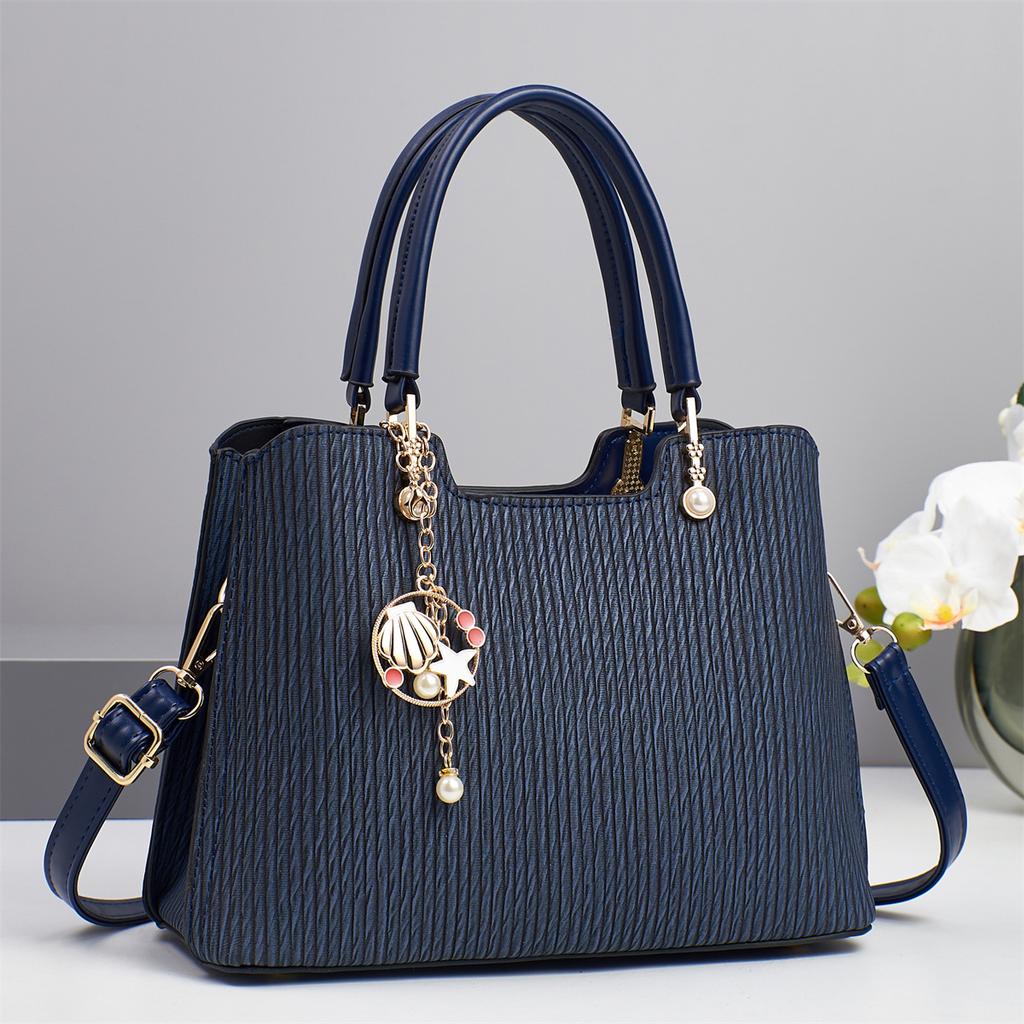 New Macaron Fashion Handbag High Appearance Level Multi-layer Shoulder Bag Large Capacity Tote Bag All-match Women's Bag