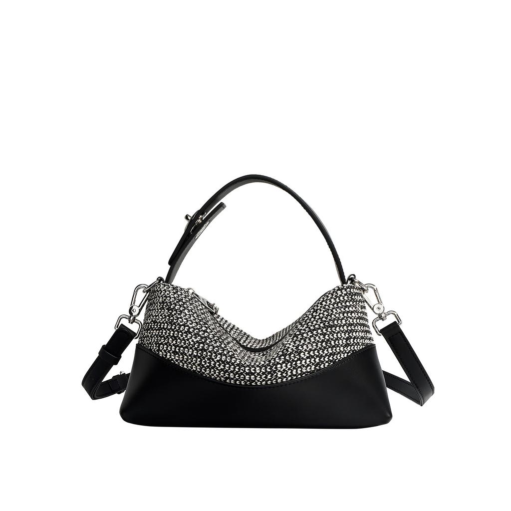 Bag Women's Fashion Trend Women's Bags Woven Dumplings Portable Shoulder Messenger Bag Women's Bags