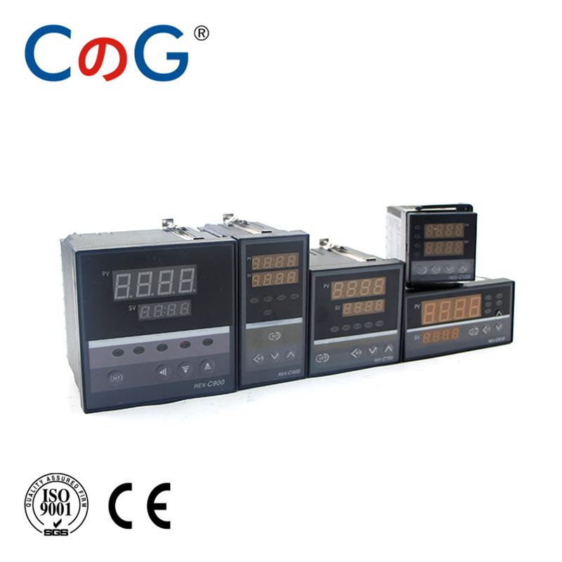 CG REX 48*48mm 600 800 Degree Input K J PT100 0-10V 4-20mA PID Output SSR Relay 220V 24V 380V Thermostat Temperature Controller7