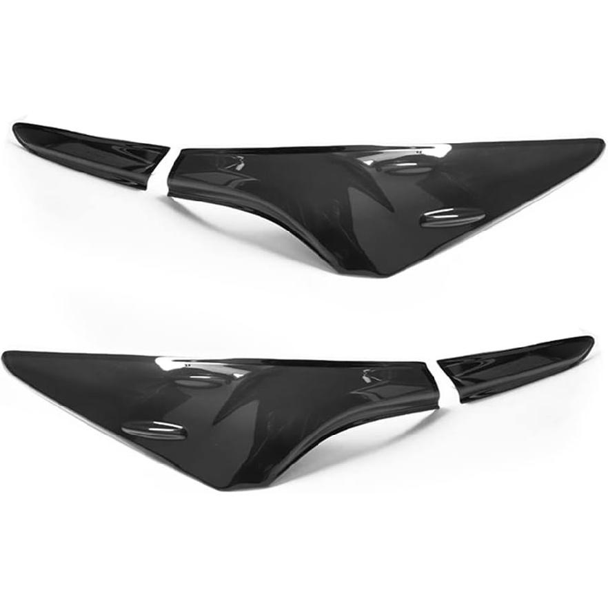 Tail Light Lamp Cover Guard Trim 4Pcs Tail Light Frame Bezels Decoration Compatible with Toyota Camry 2024 2023 2022 2021 2020 2019 2018 Accessories