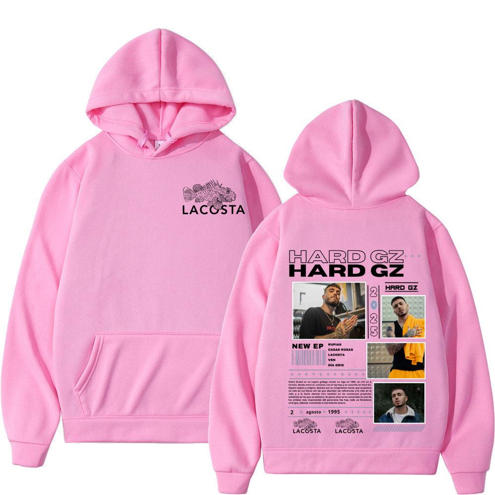Rapper HARD GZ Tour 2025 Hot Sale Merch Hoodie Men Women Fashion Hip Hop Pop Music Pullovers Winter Casual Sweatshirt Streetwear