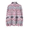 Women's Fashion Crew-neck Casual Long-sleeved Christmas Printed Turtleneck Knitted Top