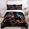 Tupac Hip Hop Portrait Print 3Pcs Bedding Set,Duvet Cover with 2 Bedro,Pillowcase Home Birthday Gift
