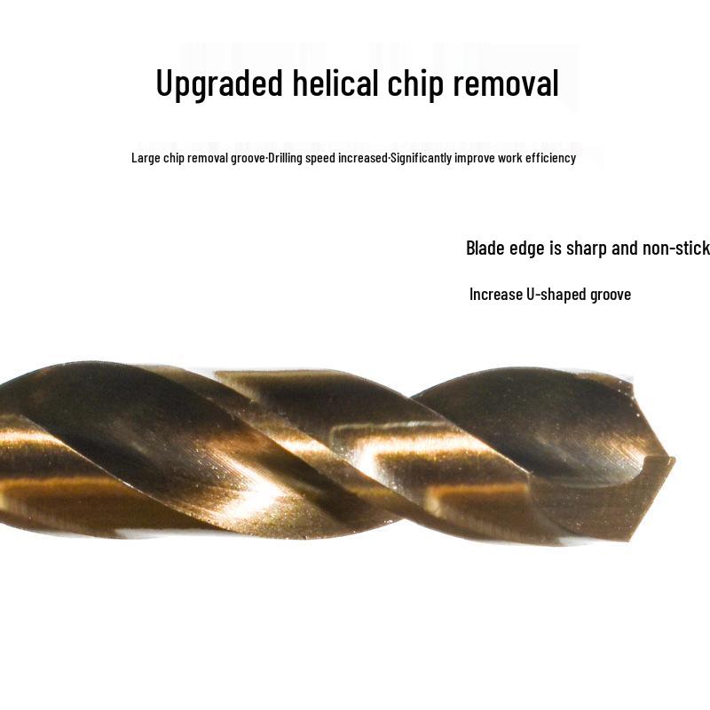 Hochharter Kobalt-Sechskant-Spiralbohrer für Edelstahl